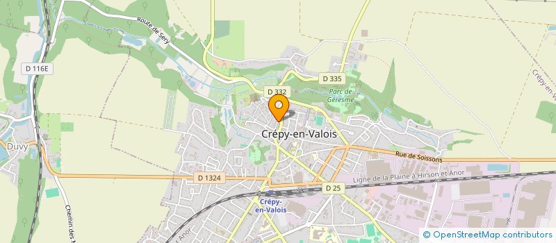 localisation de l'entreprise MONSIEUR DYLAN DUBOIS  MEAUX