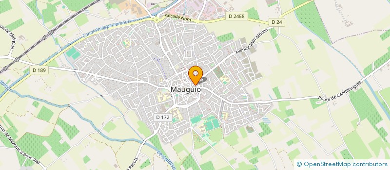 localisation de l'entreprise MONSIEUR DYLAN DUGAS  MAUGUIO