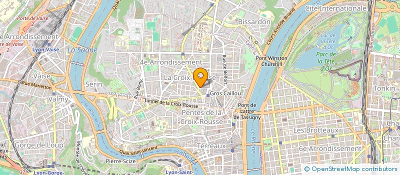 localisation de l'entreprise MONSIEUR DYLAN DUMONTEIL  LYON