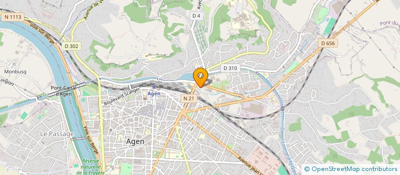 localisation de l'entreprise MONSIEUR DYLAN DUPRE  AGEN