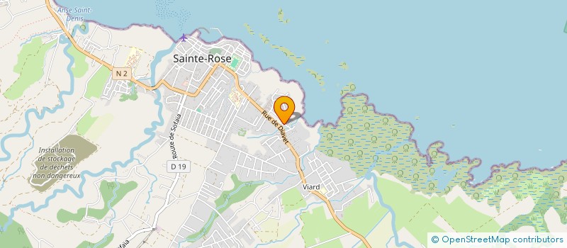localisation de l'entreprise MONSIEUR DYLAN EDON à SAINTE ROSE