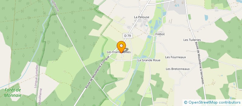 localisation de l'entreprise MONSIEUR DYLAN ESCOS  MOULIHERNE