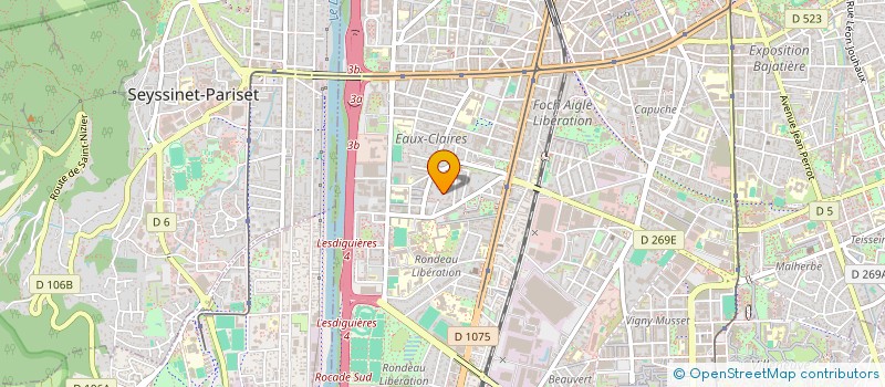 localisation de l'entreprise MONSIEUR DYLAN ETIEN  GRENOBLE