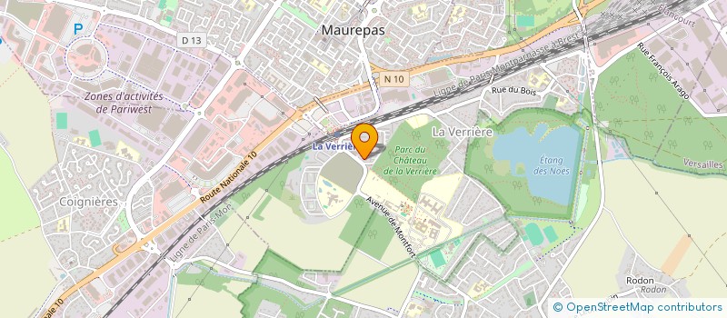 localisation de l'entreprise MONSIEUR DYLAN FABERT  LA VERRIERE