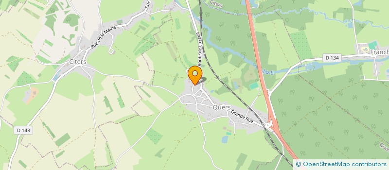 localisation de l'entreprise MONSIEUR DYLAN FAIVRE  QUERS