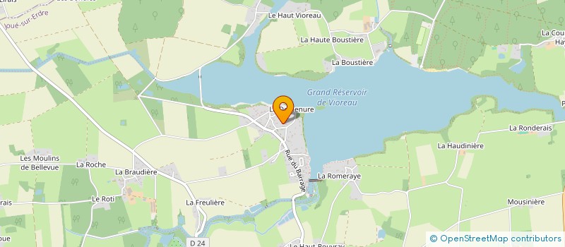 localisation de l'entreprise MONSIEUR DYLAN FAURE  JOUE-SUR-ERDRE