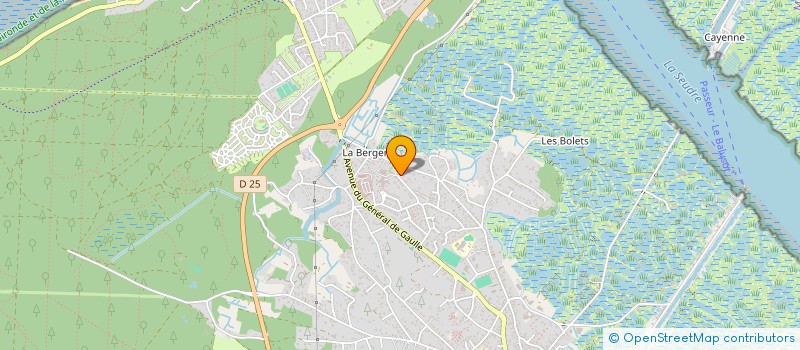 localisation de l'entreprise MONSIEUR DYLAN FELTAIN  LA TREMBLADE