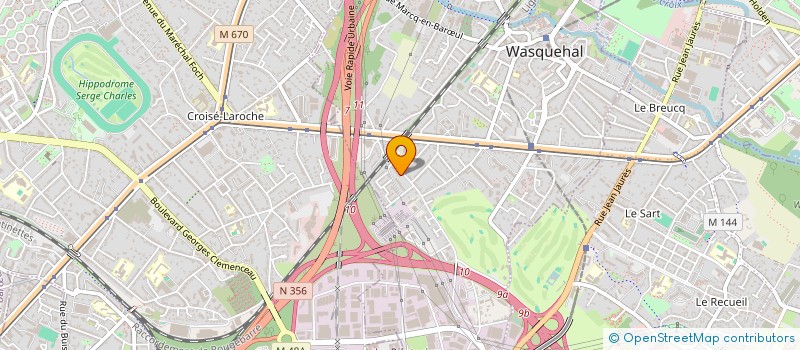 localisation de l'entreprise MONSIEUR DYLAN FEVRIER  WASQUEHAL