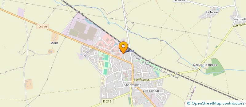 localisation de l'entreprise MONSIEUR DYLAN FRAGNOLI  MORMANT