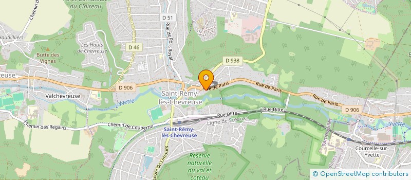 localisation de l'entreprise MONSIEUR DYLAN FRANCOIS  SAINT-REMY-LES-CHEVREUSE