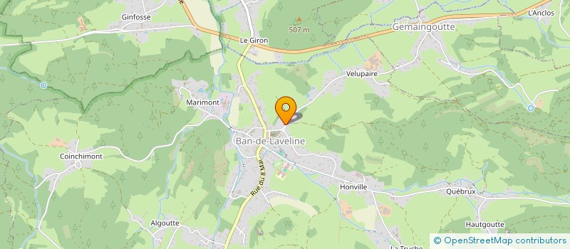 localisation de l'entreprise MONSIEUR DYLAN GAGNIERE  BAN-DE-LAVELINE