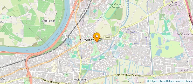 localisation de l'entreprise MONSIEUR DYLAN GANA  LE PONTET