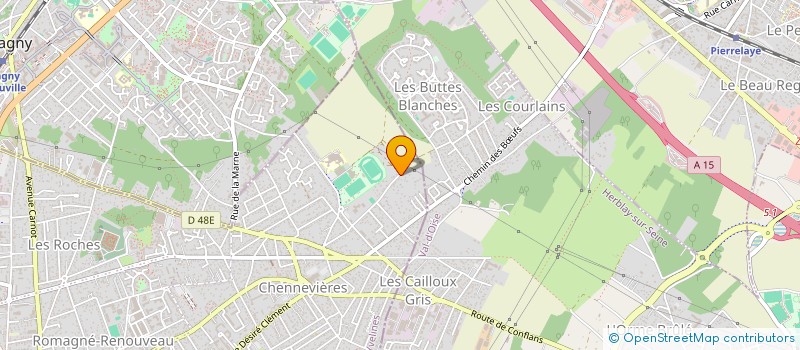 localisation de l'entreprise MONSIEUR DYLAN GANTIER  CONFLANS-SAINTE-HONORINE