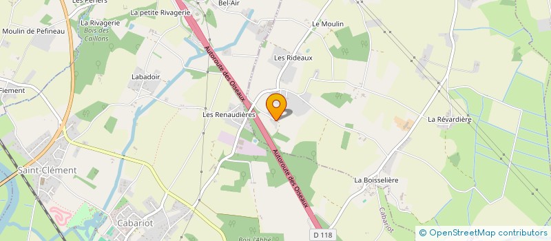 localisation de l'entreprise MONSIEUR DYLAN GARANDEAU  LUSSANT