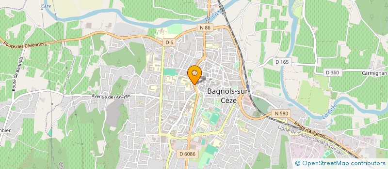 localisation de l'entreprise MONSIEUR DYLAN GARGOWITCH à BAGNOLS-SUR-CEZE