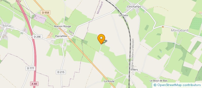 localisation de l'entreprise MONSIEUR DYLAN GAUMIN à NEAUPHE-SUR-DIVE