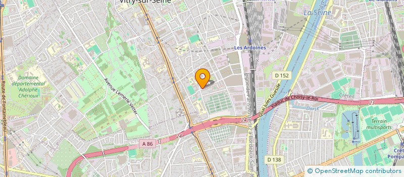 localisation de l'entreprise MONSIEUR DYLAN GENDREY à VITRY-SUR-SEINE