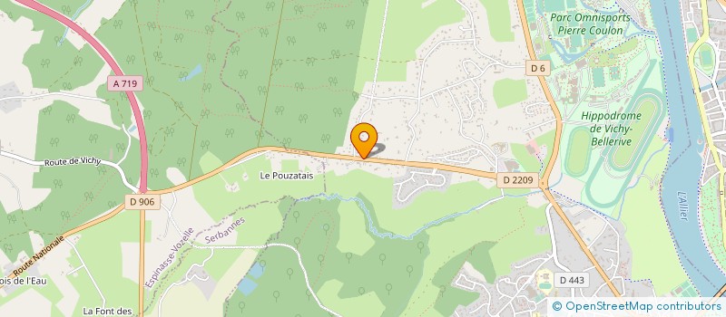 localisation de l'entreprise MONSIEUR DYLAN GIBERT  BIOZAT