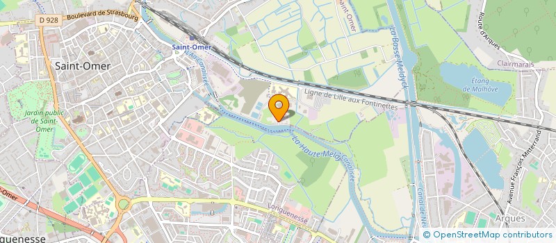 localisation de l'entreprise MONSIEUR DYLAN GOIDIN  SAINT-OMER