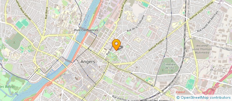 localisation de l'entreprise MONSIEUR DYLAN GRETEAU à ANGERS