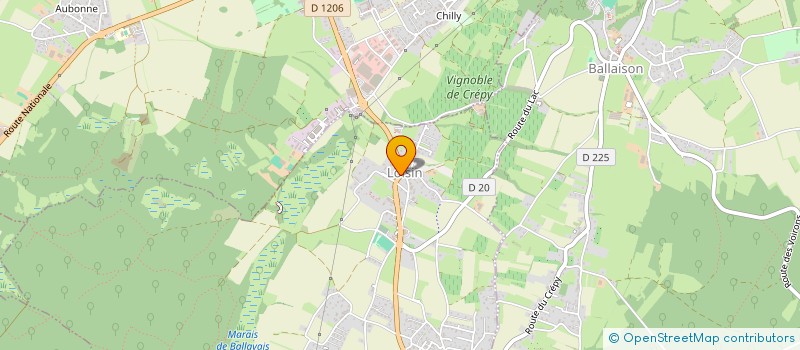 localisation de l'entreprise MONSIEUR DYLAN GRIVOLAS  LOISIN