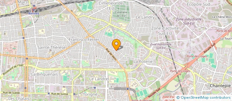 localisation de l'entreprise MONSIEUR DYLAN GUICHARD  RENNES