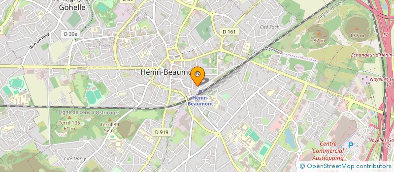 localisation de l'entreprise MONSIEUR DYLAN GUISGAND  DOUAI