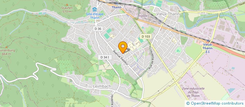 localisation de l'entreprise MONSIEUR DYLAN HABEREY  THANN