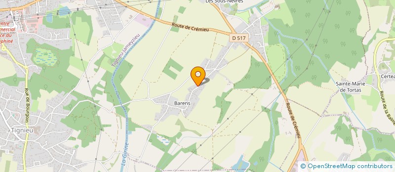 localisation de l'entreprise MONSIEUR DYLAN HAUTECLOCHE  MORESTEL