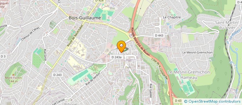 localisation de l'entreprise MONSIEUR DYLAN HENRY  BIHOREL