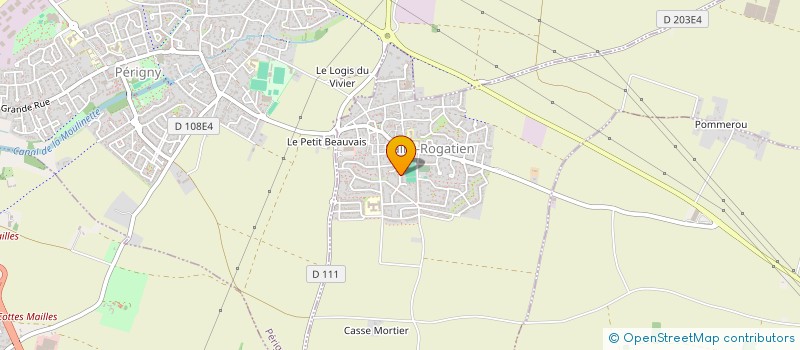 localisation de l'entreprise MONSIEUR DYLAN HERBELOT  PERIGNY