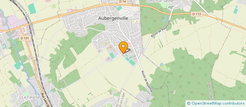 localisation de l'entreprise MONSIEUR DYLAN HIPOLITO  AUBERGENVILLE