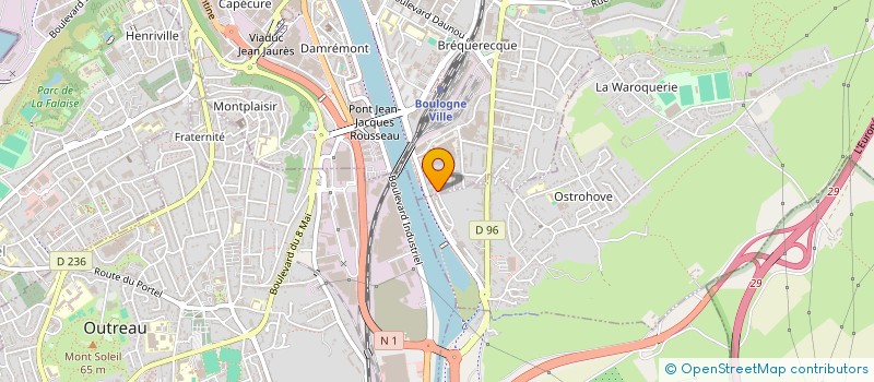 localisation de l'entreprise MONSIEUR DYLAN HORBANT  BOULOGNE-SUR-MER