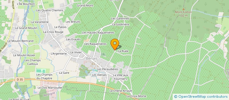 localisation de l'entreprise MONSIEUR DYLAN HORN  BENAIS