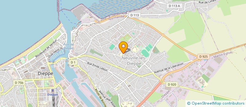 localisation de l'entreprise MONSIEUR DYLAN HUSSON à DIEPPE