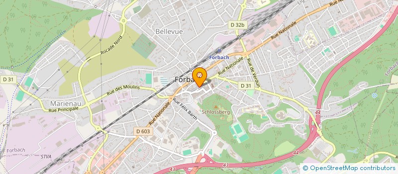 localisation de l'entreprise MONSIEUR DYLAN ISSELE  FORBACH