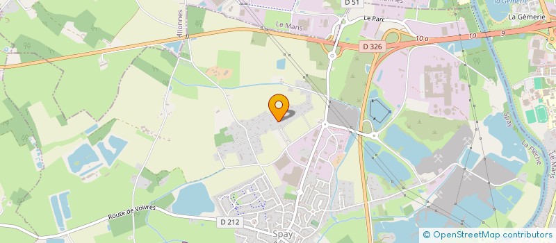 localisation de l'entreprise MONSIEUR DYLAN JACQUOT  LE MANS