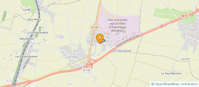 localisation de l'entreprise MONSIEUR DYLAN JEAMOURRA  PONTIVY