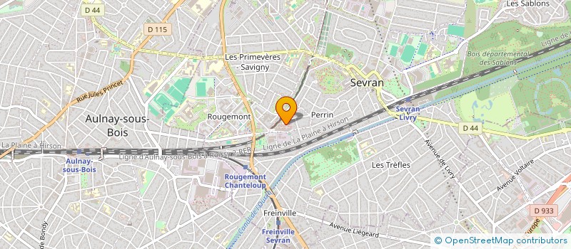 localisation de l'entreprise MONSIEUR DYLAN KABASELE à SEVRAN