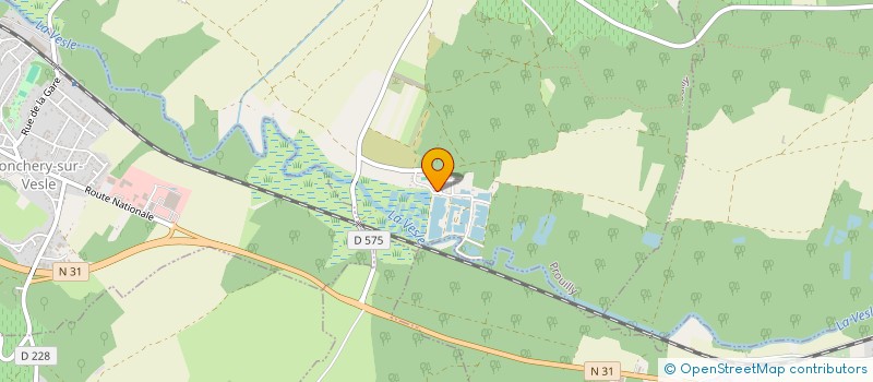 localisation de l'entreprise MONSIEUR DYLAN KLIMEK  PROUILLY