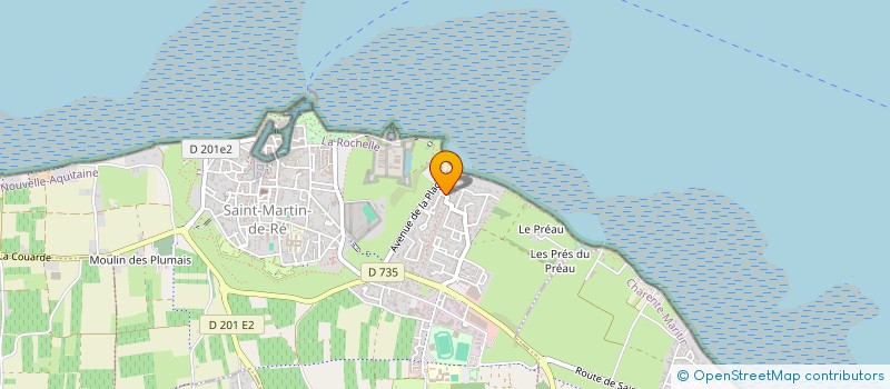 localisation de l'entreprise MONSIEUR DYLAN LABORIE  SAINT-MARTIN-DE-RE