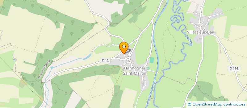 localisation de l'entreprise MONSIEUR DYLAN LACOUR  HANNOGNE-SAINT-MARTIN