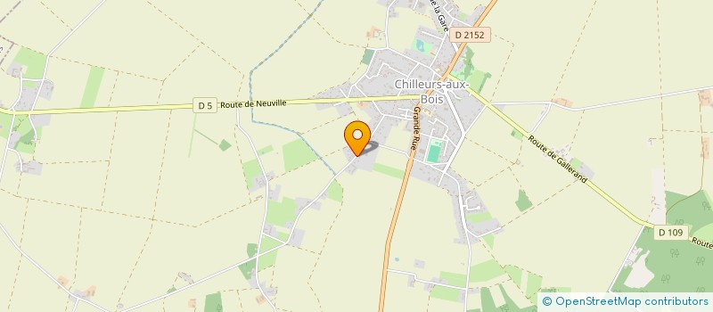 localisation de l'entreprise MONSIEUR DYLAN LADRIERE à CHILLEURS-AUX-BOIS