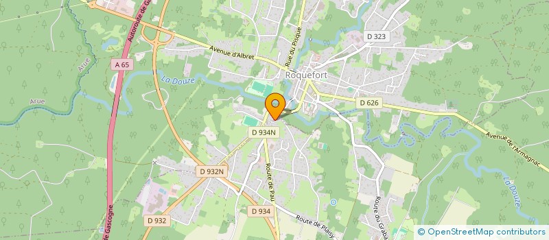 localisation de l'entreprise MONSIEUR DYLAN LAFFITTE  ROQUEFORT