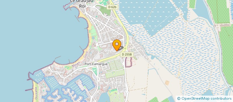 localisation de l'entreprise MONSIEUR DYLAN LAFRASSE  LE GRAU-DU-ROI