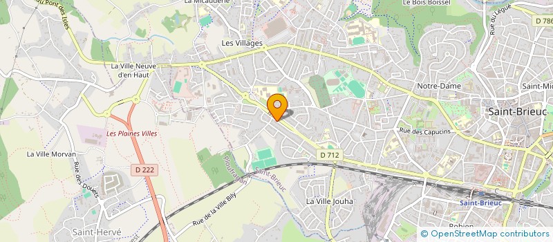 localisation de l'entreprise MONSIEUR DYLAN LAGREE à SAINT-BRIEUC