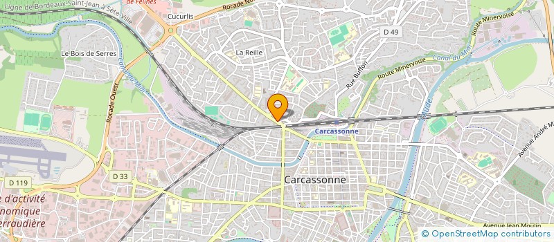 localisation de l'entreprise MONSIEUR DYLAN LAMBERT à CARCASSONNE