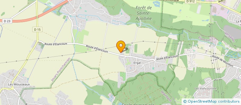 localisation de l'entreprise MONSIEUR DYLAN LANDAUER  JOUARS-PONTCHARTRAIN