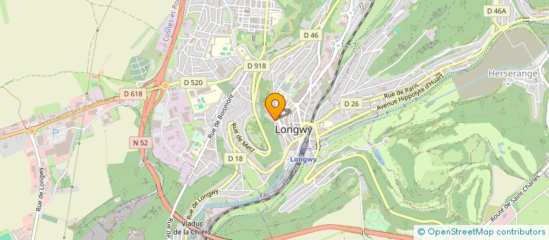 localisation de l'entreprise MONSIEUR DYLAN LARMINACH à LONGWY