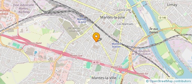 localisation de l'entreprise MONSIEUR DYLAN LAUDE  MANTES-LA-VILLE